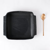 石原ゆきえ|耐熱皿 四角 大