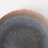 笠原りょうこ|焼締め 平皿(中)