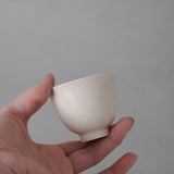 渡邉和|白瓷茶杯 小