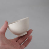 渡邉和|白瓷茶杯 中