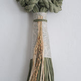 【受注商品】榊麻美植物研究所|草飾り 羊(12月末までにお届け)