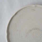 阿部有希|行灯皿 梅(白)