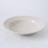 渡邉和|白瓷 深リム皿