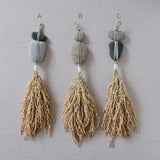 榊麻美植物研究所|石のお守り 二連