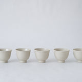渡邉和|白瓷茶杯 小