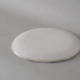 大橋睦|灰釉丸皿 24cm