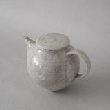 大橋睦|灰釉 ポット 大