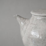 大橋睦|灰釉 ポット 大