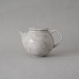 大橋睦|灰釉 ポット 中