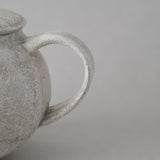 大橋睦|灰釉 ポット 中