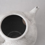 大橋睦|灰釉 ポット 中