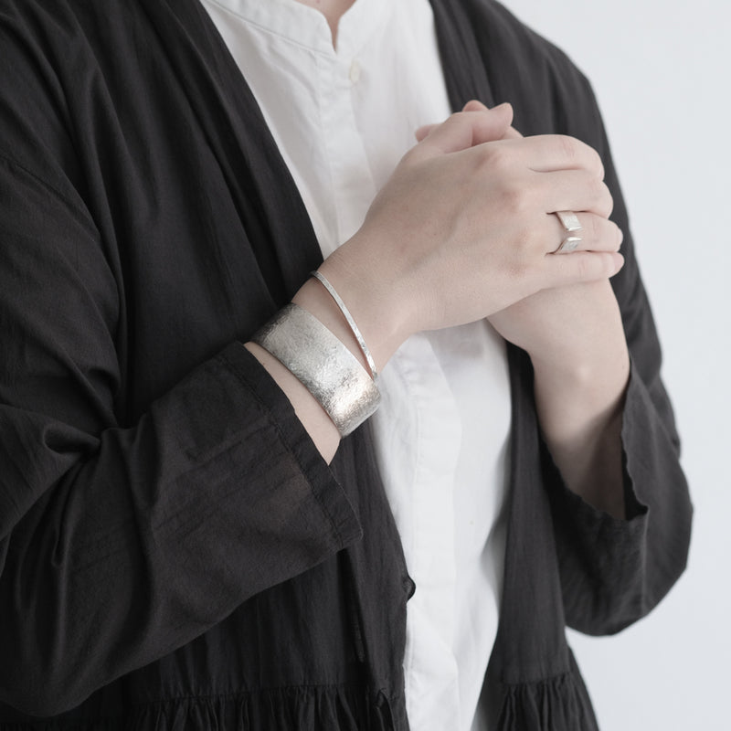 【受注商品】nibi｜kasane bangle 25mm（納期1ヶ月程度）