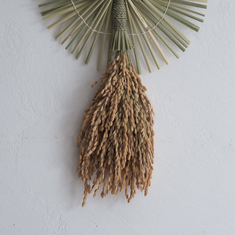 【受注商品】榊麻美植物研究所｜草飾り 鶴（12月末までにお届け）