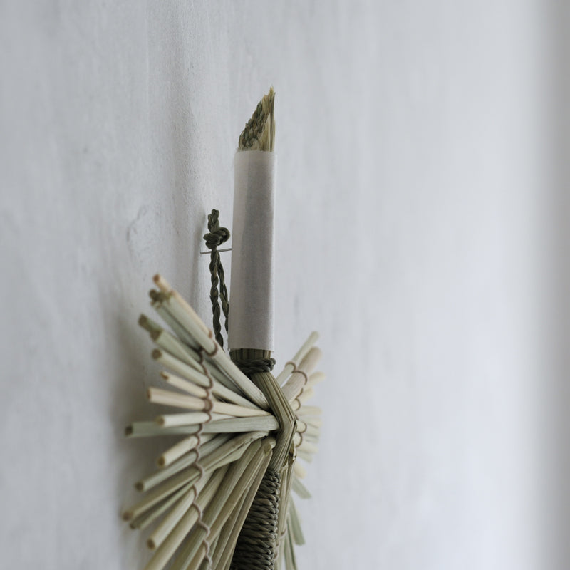 【受注商品】榊麻美植物研究所｜草飾り 鶴（12月末までにお届け）