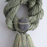 【受注商品】榊麻美植物研究所｜石の輪飾り 太（12月末までにお届け）