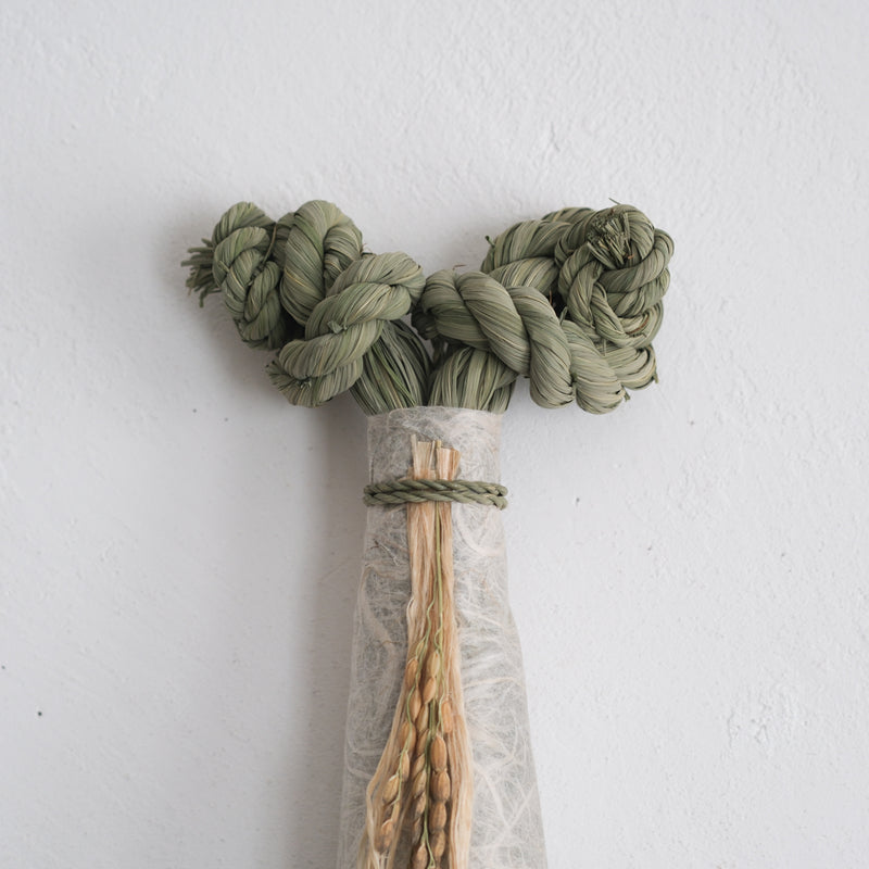 【受注商品】榊麻美植物研究所｜草飾り 羊（12月末までにお届け）