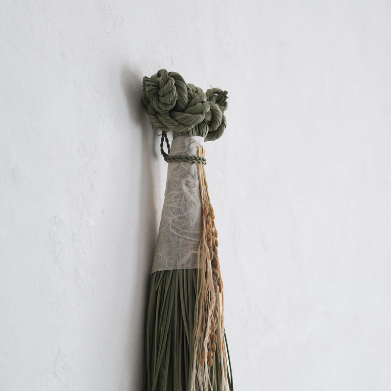 【受注商品】榊麻美植物研究所｜草飾り 羊（12月末までにお届け）