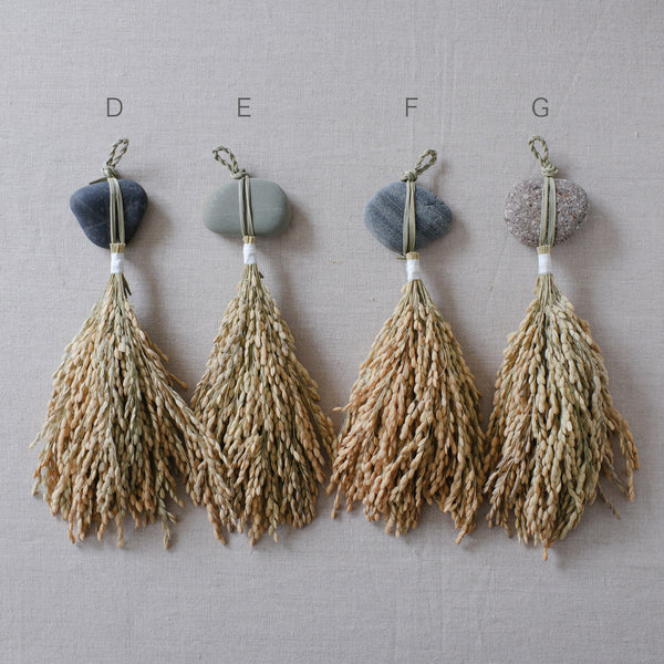 榊麻美植物研究所｜石のお守り　一連