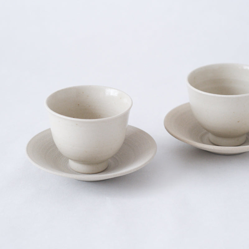 渡邉和｜白瓷茶杯　小