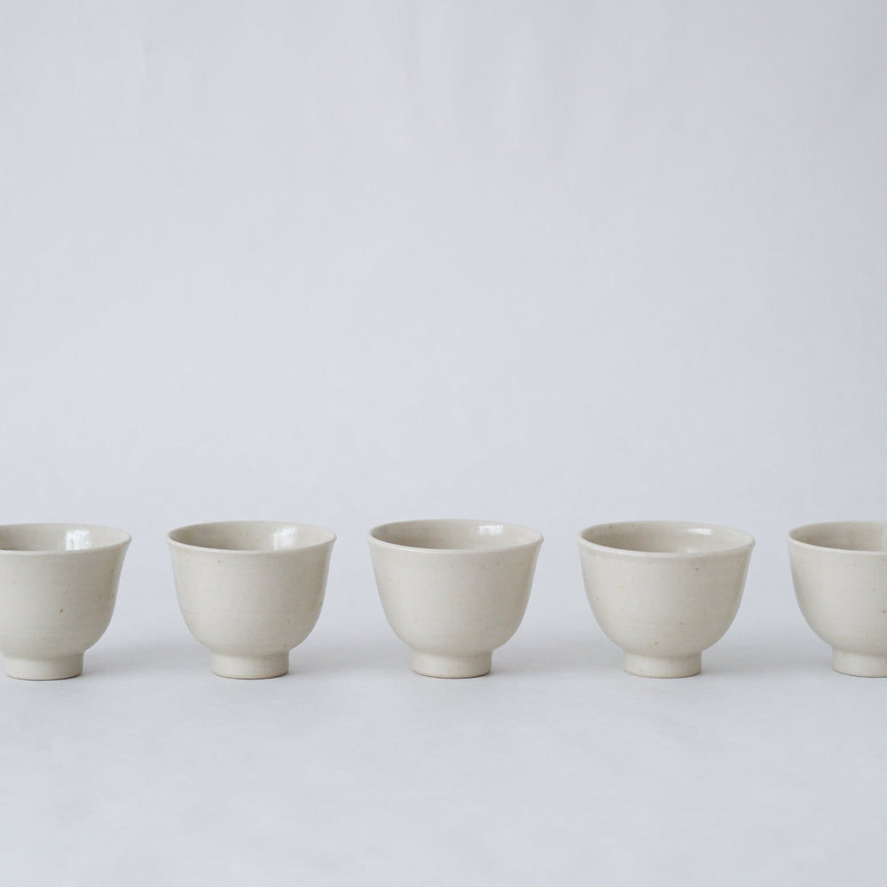 渡邉和｜白瓷茶杯 小 – oku