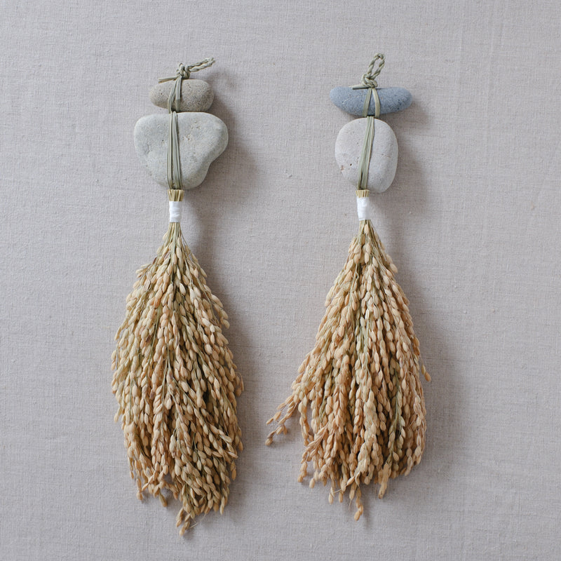 榊麻美植物研究所｜石のお守り　二連