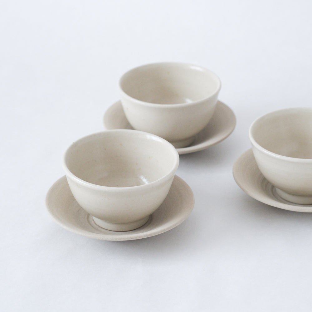 渡邉和｜灰瓷茶托 – oku