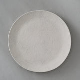 大橋睦｜灰釉丸皿　24cm