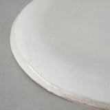 大橋睦｜灰釉 楕円皿　大