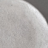 大橋睦｜灰釉 楕円皿　小