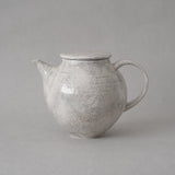 大橋睦｜灰釉 ポット　大