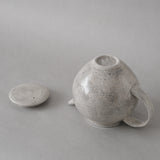 大橋睦｜灰釉 ポット　大